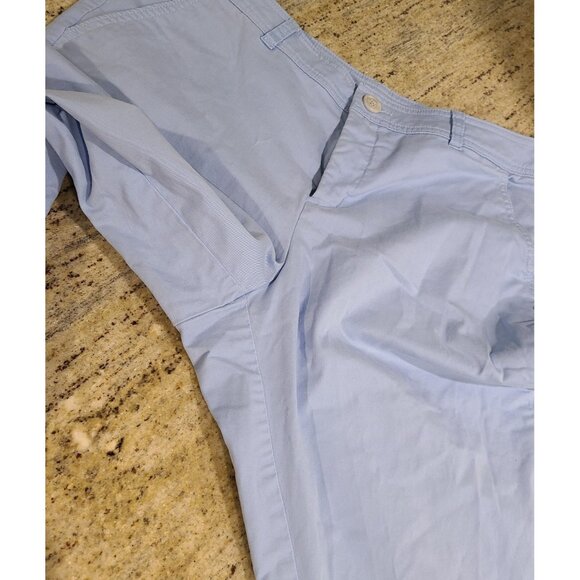 Lot of 3 Christopher Banks Size 12 Pants & Capri Blue Green White Stretch - Picture 14 of 16